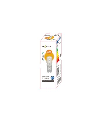 BOMBILLA LED - G9 - 2,5W - 2700K - 220Lm DIMABLE